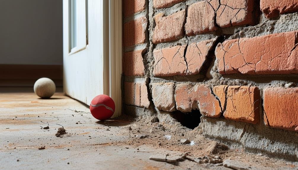 foundation leveling warning signs