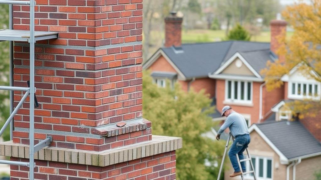 chimney repair average costs