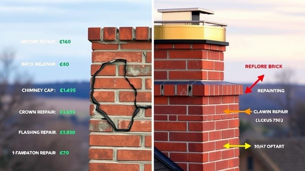chimney repair expense overview